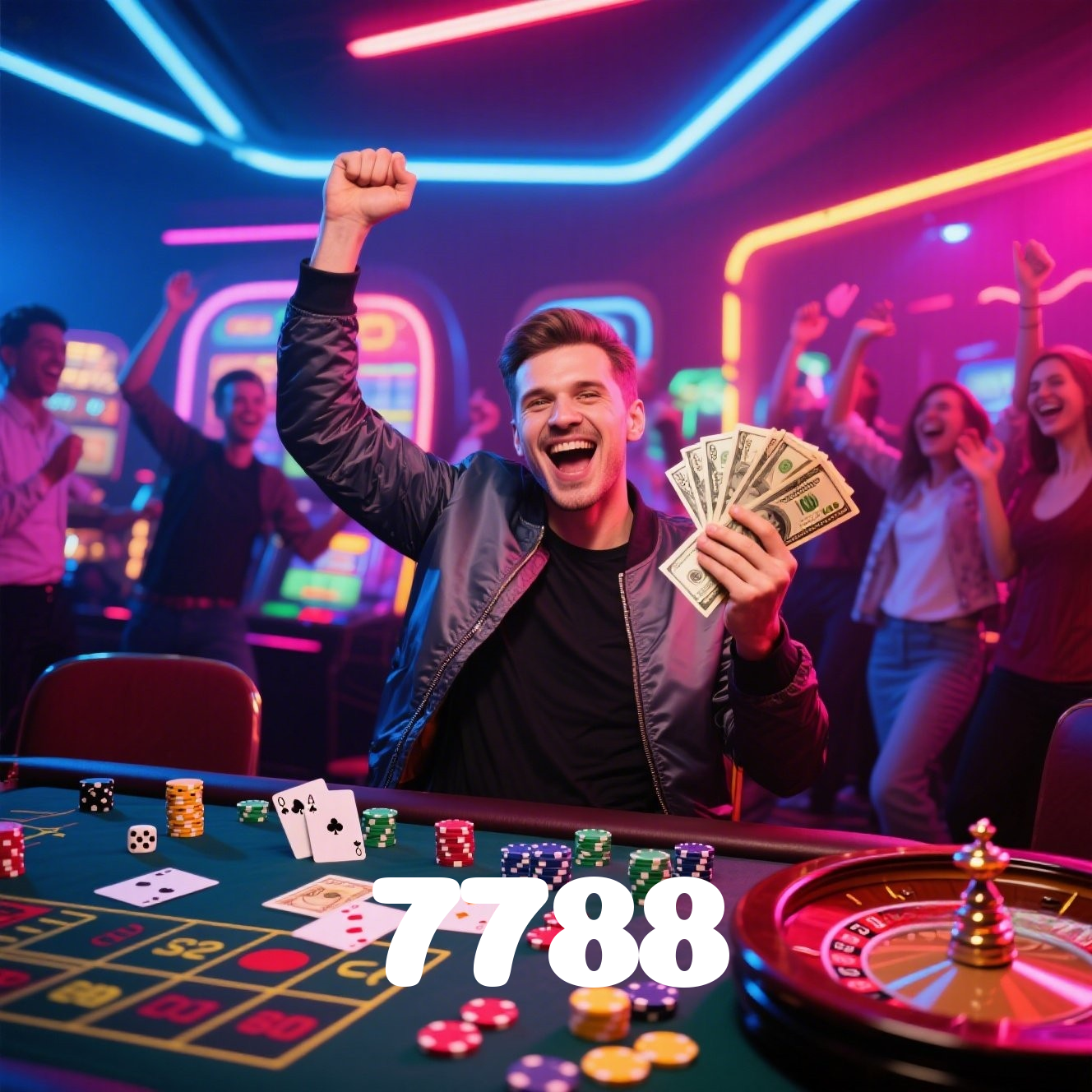 7788：Apostas ao vivo no futebol e grandes prêmios em blackjack e roleta!